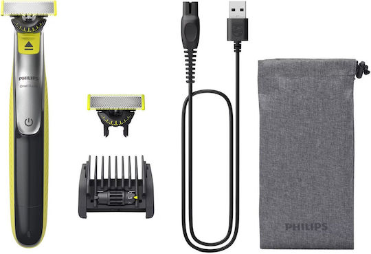 Philips OneBlade 360 QP2734/31 Ξυριστική Μηχανή Προσώπου / Σώματος Επαναφορτιζόμενη