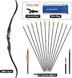 Archery Set Recurve Bow Hunting Kit 30lbs Set3