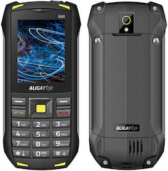 Aligator R40 eXtremo Dual SIM Rezistent Mobil cu Butone Black Yellow