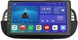 Car-Audiosystem für Fiat 500 2007-2014 (Bluetooth/USB/WiFi/GPS/Apple-Carplay/Android-Auto) mit Touchscreen 9"