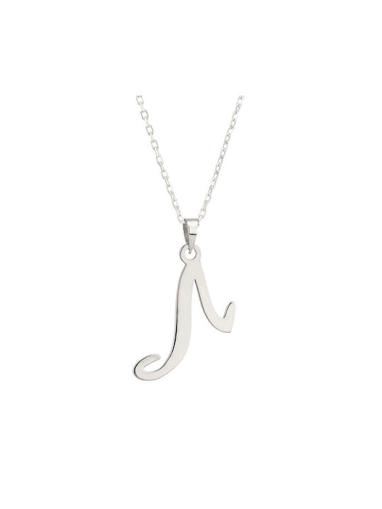 Goldsmith Necklace Monogram from Silver