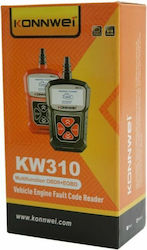 Konnwei Instrument de diagnosticare auto Digital OBD 2 cu Cablu