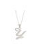 Goldsmith Necklace Monogram from Silver