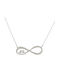 Goldsmith Necklace Infinity from Silver