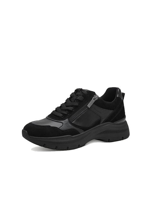 Tamaris Γυναικεία Sneakers Μαύρα
