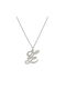 Goldsmith Necklace Monogram from Silver