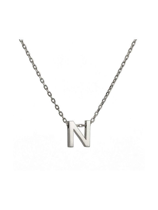 Goldsmith Necklace Monogram from Silver