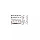 Valve Cover Gasket Set Lancia Ypsilon 843 1.2 2003-2011 Corteco 418761p
