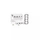 Set garnituri capac supapa Lancia Delta II 836 1.8 I 16v 836aq 1996-1999 Corteco 418436p
