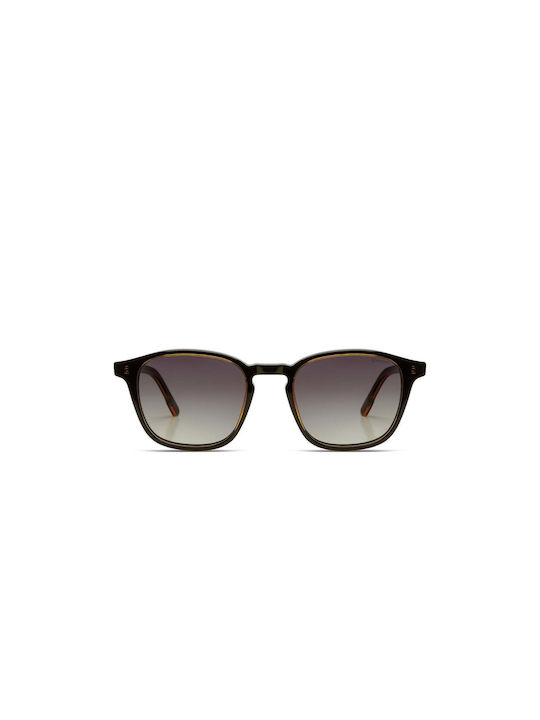 Komono Sunglasses with Brown Plastic Frame and Gray Gradient Lens S8910700