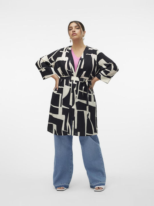 Joy Short Women's Kimono Black