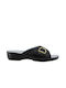 Sabino Leather Clogs Black