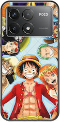 One Piece Xiaomi Poco F6 Pro 5g Black Tpu Μαύρη Σιλικόνη