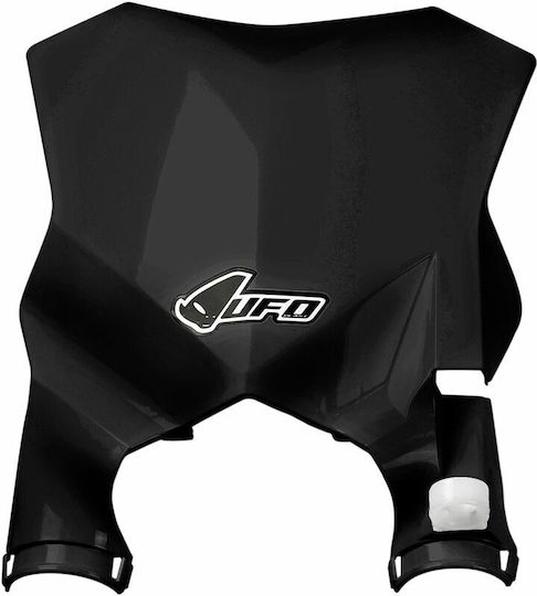 UFO Enduro Motorcycle Handlebar Mask for Kawasaki KX Black 1pcs
