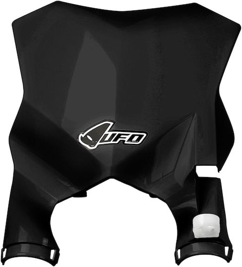 UFO Enduro Motorcycle Handlebar Mask for Kawasaki KX Black 1pcs