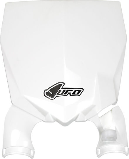UFO Μάσκα Τιμονιού Μοτοσυκλέτας Enduro για Yamaha YZ 125 Λευκό