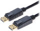 PremiumCord Cable DisplayPort male - DisplayPort male 5m Μαύρο (kport4-05)