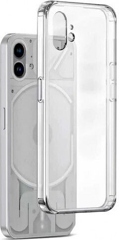 Umschlag Rückseite Silikon Transparent (Nothing Phone 2)