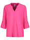 Sublevel Women's Blouse Fuchsia