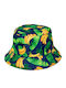 Paperinos Παιδικό Καπέλο Bucket Υφασμάτινο Indigo Banana & Leaves Print