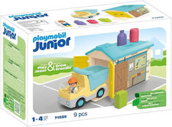 Playmobil Junior Dump Truck with Worker for 1-4 years old