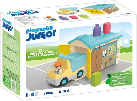 Playmobil Младежка Самосвал с работник за 1-4 години