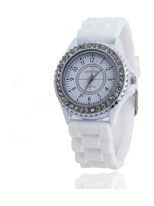 PS Silver Watch with Battery Mechanism PS Silver Watch with Battery Mechanism