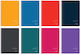 Logigraf Spiral Notebook Ruled A4 90 Sheets 3 Subjects Solid Wirelock 1pcs (Μiscellaneous Designs/Colors)