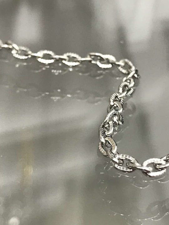 Goldsmith Αλυσίδα Λαιμού από Ατσάλι Επιχρυσωμένη Μήκους 22cm