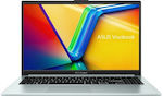 Asus Vivobook Go 15 E1504FA-BQ521W 15.6" FHD (Ryzen 5-7520U/16GB/512GB SSD/W11 Startseite) Green Grey