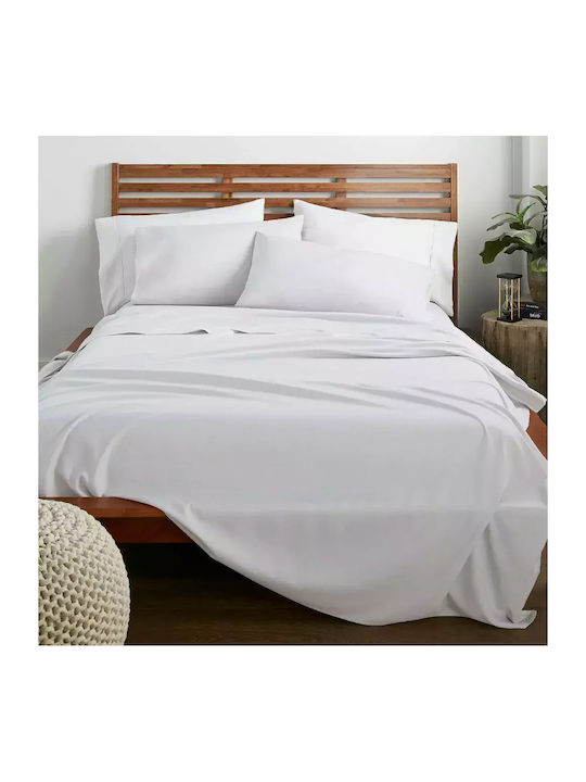 Lino Home Чаршаф Полудвойно с Ластик 120x200+30...