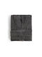 Hauz Bathrobe Charcoal Grey