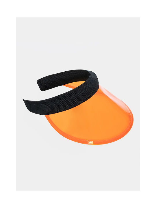 Interhat Plastic Women's Visor Hat Orange