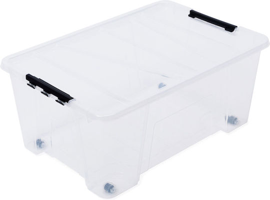 Toomax Kunststoff Aufbewahrungsbox mit Räder und Deckel 35lt