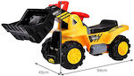 Kids Foot-to-Floor Excavator Yellow