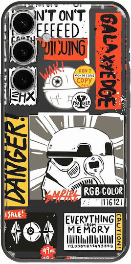 Star Wars Stormtrooper Samsung Galaxy A55 5g Black Tpu Μαύρη Σιλικόνη