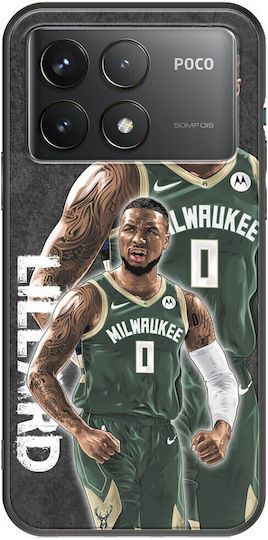 Nba Stars Damian Lillard Xiaomi Poco F6 Pro 5g Black Tpu Μαύρη Σιλικόνη