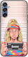 Barbie Samsung Galaxy M15 5g Black Tpu Black Silicone