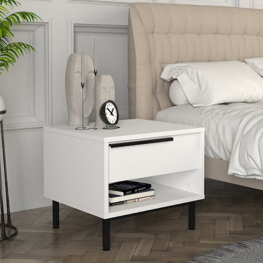 Suzy Ξύλινο Λευκό 50x45x41.6cm GP042-0260,2 Suzy Ξύλινο Λευκό 50x45x41.6cm GP042-0260,2