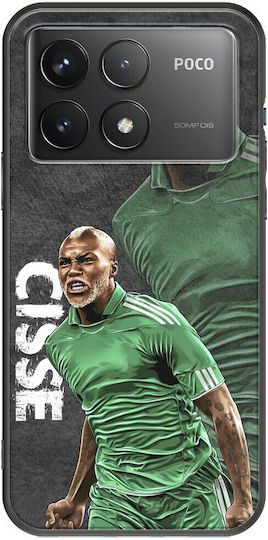 Football Legends Djibril Cisse Xiaomi Poco F6 Pro 5g Black Tpu Black Silicone