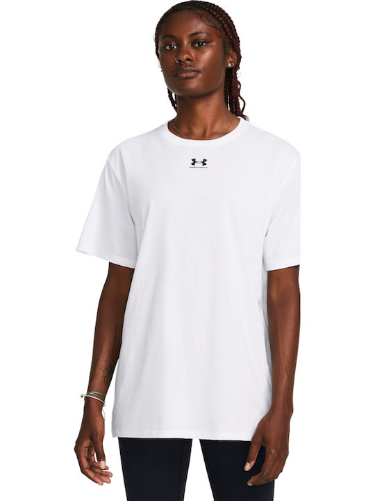 Under Armour Μπλούζα Λευκή Under Armour Μπλούζα Λευκή