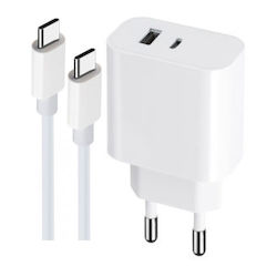 Maxlife MXTC-06-30AC 30W με Καλώδιο USB-C - USB-C Maxlife MXTC-06-30AC 30W με Καλώδιο USB-C - USB-C