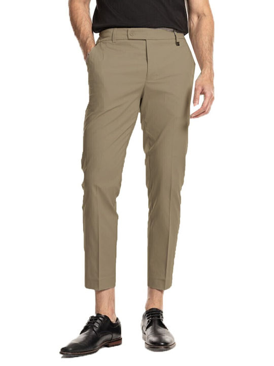 Vittorio Artist Men's Trousers Elastic Khaki
