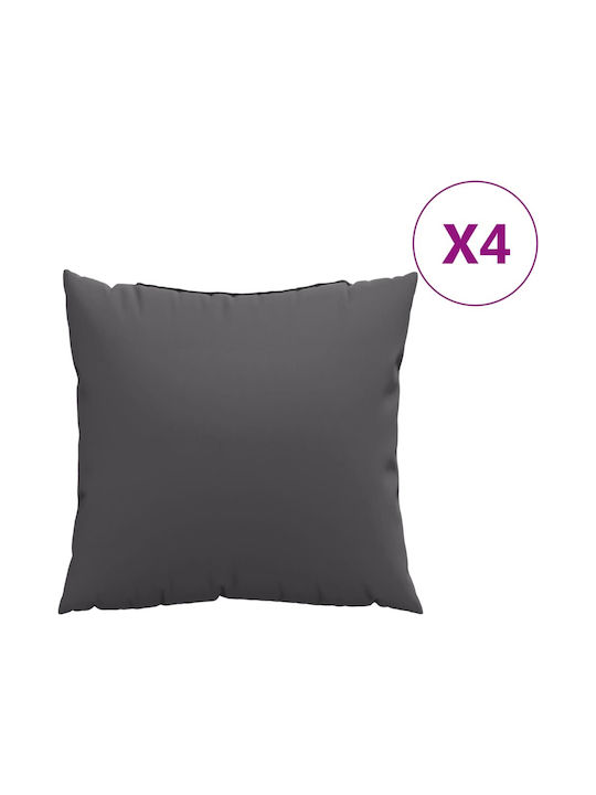 vidaXL Waterproof Garden Sofa Cushion Blue/Whit...