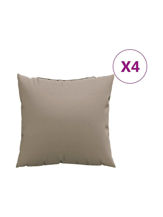 vidaXL Waterproof Garden Sofa Cushion Blue/Whit...
