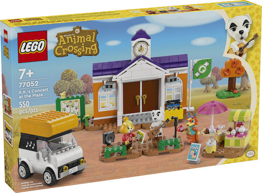 LEGO Animal Crossing Concert La Plaza Pentru 7+ Ani 550 Bucăți