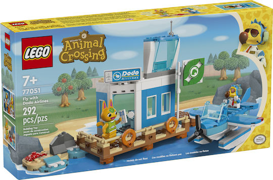 LEGO Animal Crossing Animal Crossing - Zboară cu Dodo Airlines pentru 7+ Ani 292 Bucăți