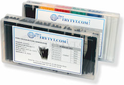 Schwarzes Schrumpfschlauch-Set Rt-box100-10cz