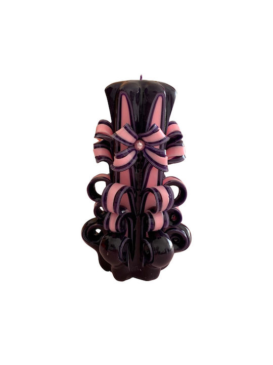 Decorative Candle Pink 1pcs