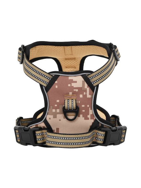 vidaXL Dog Harness Brown Small 4013363